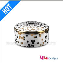 Fashion Wedding Gift Ceramic Jewelry Box